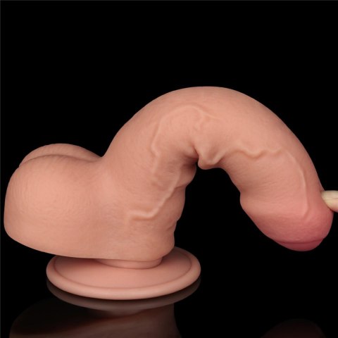 7'' Sliding Skin Dual Layer Dong Flesh Lovetoy