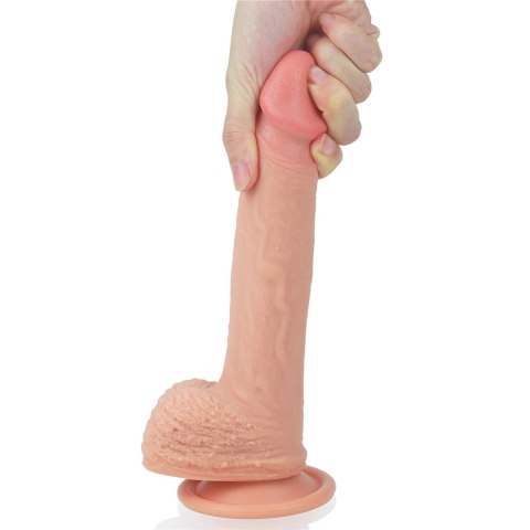 8.5'' Dual layered Platinum Silicone Cock Lovetoy