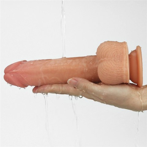 8.5"" Dual layered Silicone Rotating Nature Cock Anthony Lovetoy