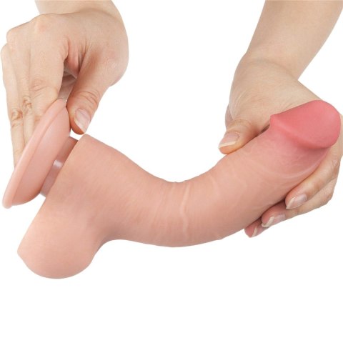 8'' Sliding Skin Dual Layer Dong Flesh Lovetoy