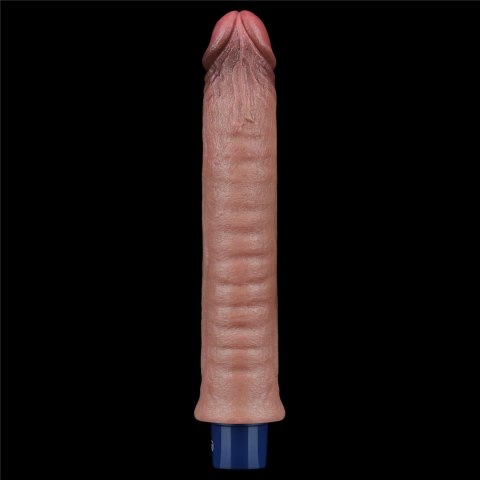 9.5" REAL SOFTEE Rechargeable Silicone Vibrating Dildo Lovetoy