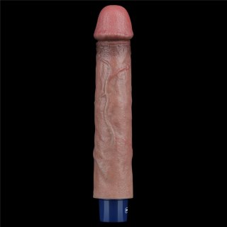 9" REAL SOFTEE Rechargeable Silicone Vibrating Dildo Lovetoy