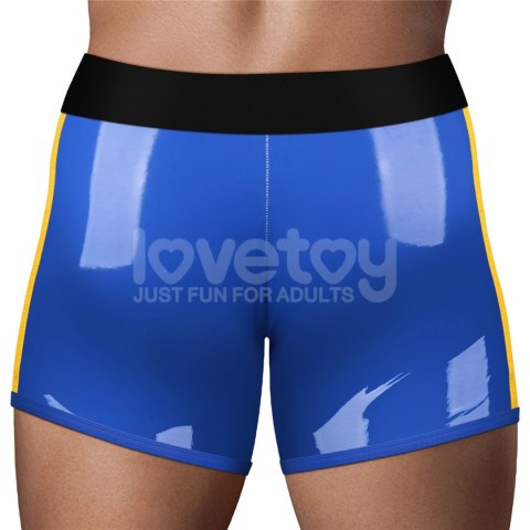 Chic Strap-On shorts (28 - 31 inch waist) Blue Lovetoy