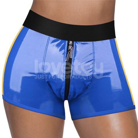 Chic Strap-On shorts (28 - 31 inch waist) Blue Lovetoy