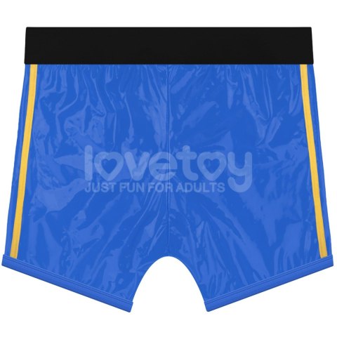 Chic Strap-On shorts (32 - 35 inch waist) Blue Lovetoy