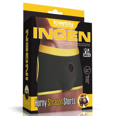 Horny Strapon Shorts (28 - 32 inch waist) Lovetoy