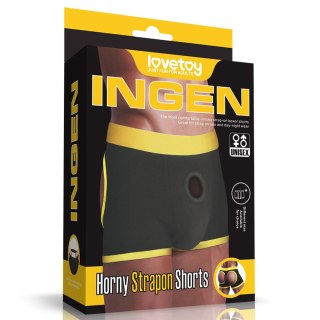 Horny Strapon Shorts (38 - 42 inch waist) Lovetoy