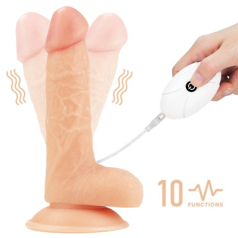 Vibrating Easy Strapon Set 7.0'' Lovetoy