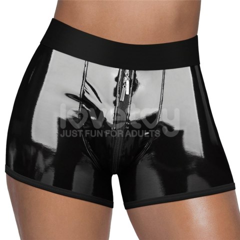 Chic Strap-On shorts (32 - 35 inch waist) Black Lovetoy