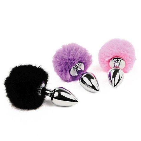 FeelzToys - Bunny Tails Butt Plug Purple FeelzToys