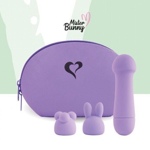 FeelzToys - Mister Bunny Massage Vibrator with 2 Caps Pink FeelzToys