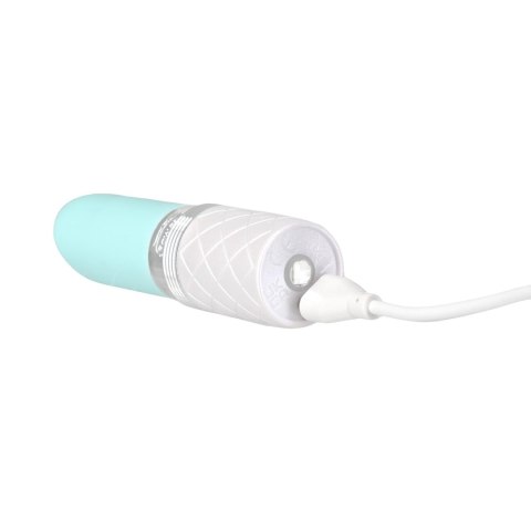 Pillow Talk - Lusty Luxurious Flickering Massager Teal Pillow Talk