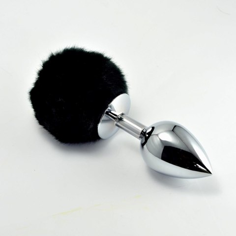 Pompon Metal Plug Large Black Lovetoy