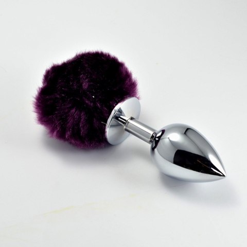 Pompon Metal Plug Large Purple Lovetoy