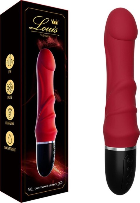 Power Escorts - BR306 - Louis Realistic Silicone Vibrator - 10 Speed Power Escorts