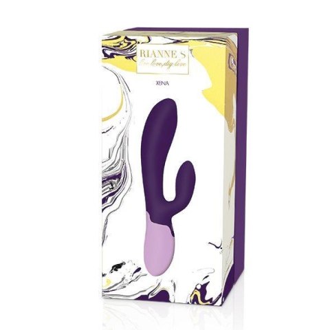 RS - Essentials - Xena Rabbit Vibrator Deep Purple & Lilac Rianne S