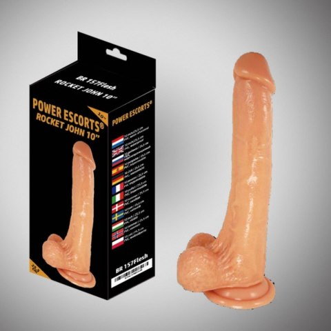 Rocket john flesh dildo 10 inch / 25,5 cm Power Escorts