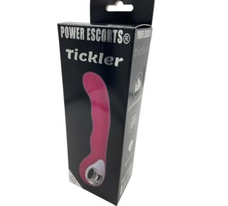 Tickler Pink Silicone GSpot Vibrator - Rechargeable Power Escorts