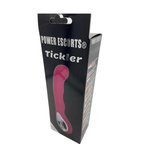 Tickler Pink Silicone GSpot Vibrator - Rechargeable Power Escorts