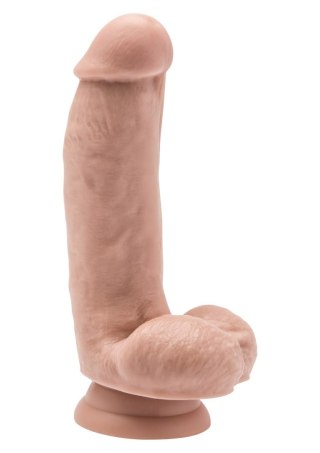 Dildo 6 inch with Balls Light skin tone ToyJoy