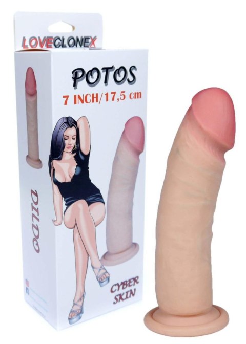 Dildo-POTOS-LOVECLONEX 7"" B - Series Real