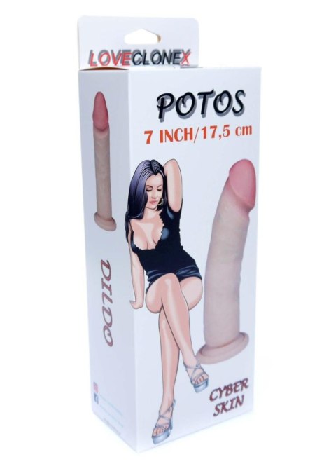 Dildo-POTOS-LOVECLONEX 7"" B - Series Real