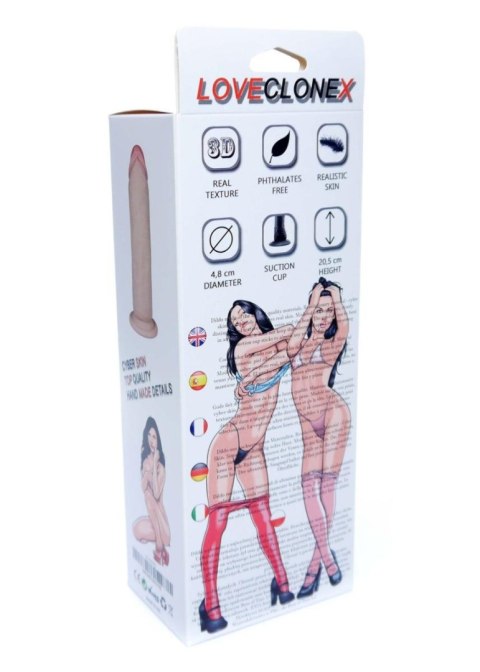 Dildo-POTOS-LOVECLONEX 7"" B - Series Real