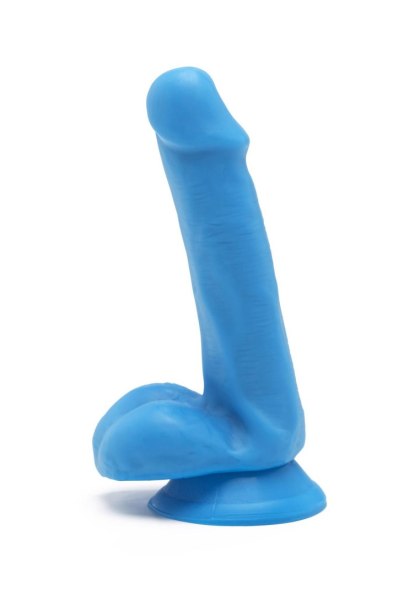 Happy Dicks Dildo 6 inch Balls Blue ToyJoy