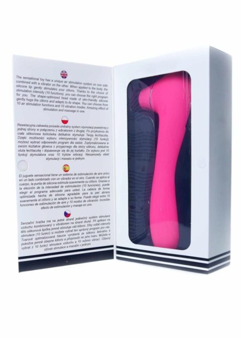 Stymulator-Electric Massager 1.0 USB Pink 10 functions B - Series Magic