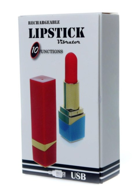 Stymulator-Lipstick Vibrator - Red B - Series Magic