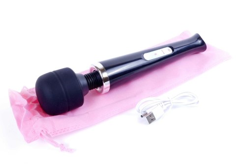 Stymulator-Magic Massager Wand USB Black 10 Function B - Series Magic