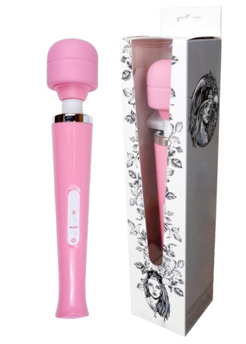 Stymulator-Magic Massager Wand USB Pink 10 Function B - Series Magic