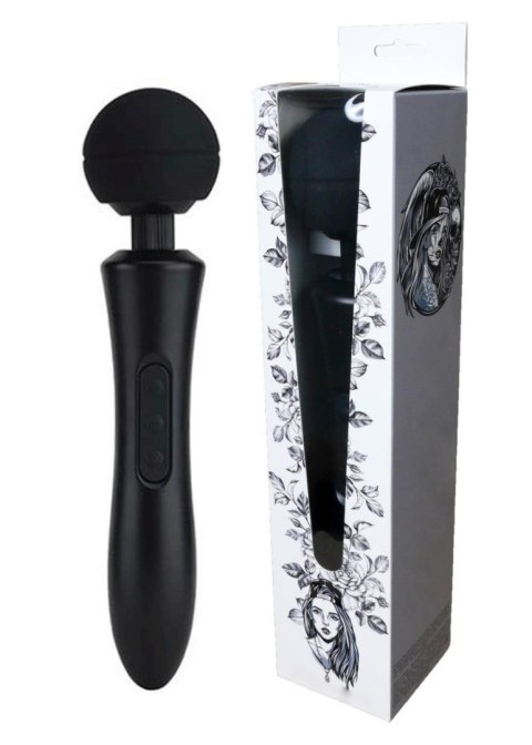 Stymulator-Massager Ultra Powerful -Big USB Black 20 Function B - Series Magic