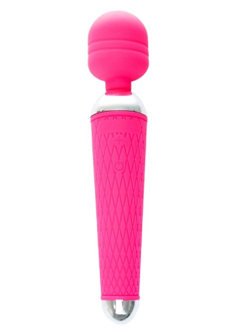 Stymulator-Power Massager Wand USB Pink 10 funkcji B - Series Magic