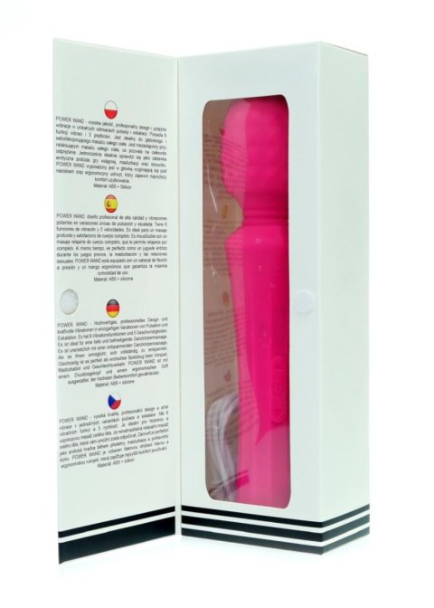 Stymulator-Rechargeable Power Wand - Pink B - Series Magic