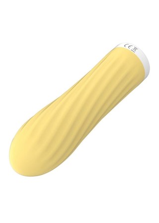 Stymulator-Rechargeable Silicone Touch Vibrator USB 10 Functions - Yellow B - Series Magic