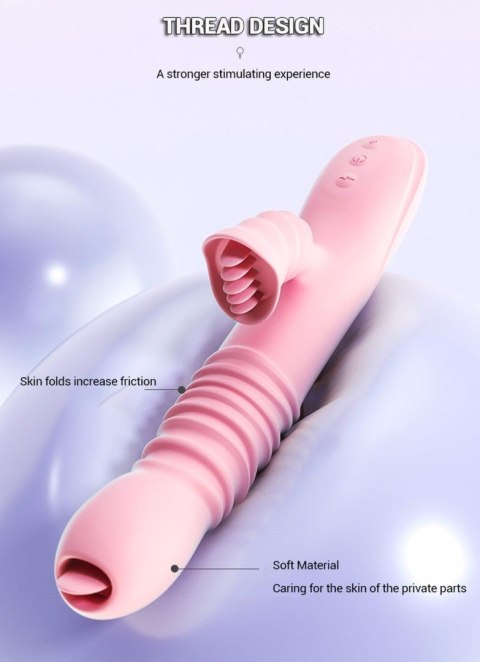 Wibrator-Ada USB -Pink B - Series Lyla