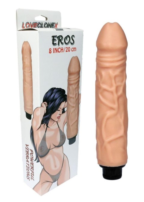 Wibrator-EROS-LOVECLONEX 8""""""""-vibration B - Series Real