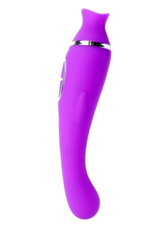 Wibrator-KELLY Purple- 12 vibration functions / 8 stimulation functions USB B - Series Lyla