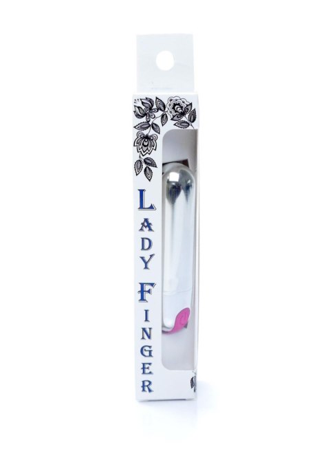 Wibrator-Strong Bullet Vibrator Silver/Pink USB 10 Function B - Series Magic