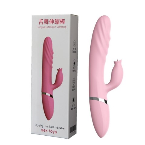 Wibrator-Tongue Extension Vibrating, USB - Heating B - Series Lyla