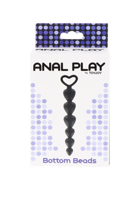 Bottom Beads Black ToyJoy