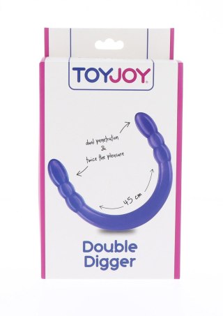 Double Digger 45 cm Dong Purple ToyJoy