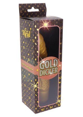 Gold Dicker Original Vibrator Gold ToyJoy