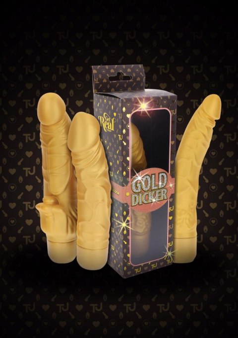 Gold Dicker Stim Vibrator Gold ToyJoy