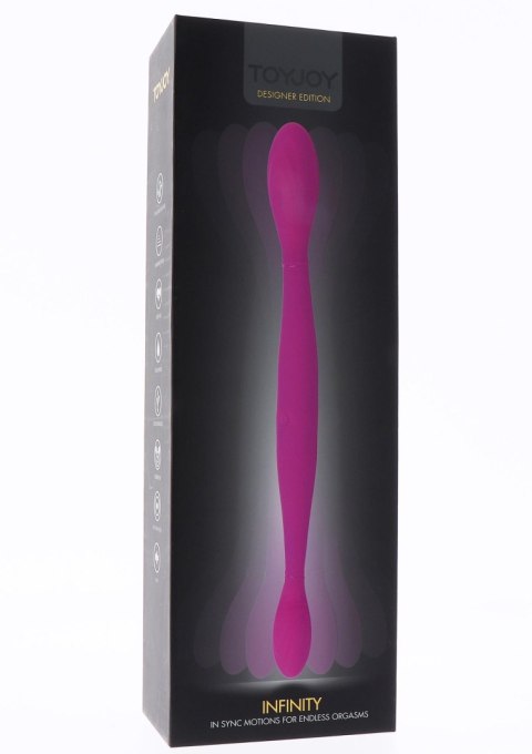 Infinity Double Dildo Pink ToyJoy