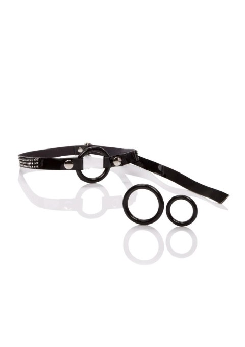 Open Ring Gag Black Calexotics