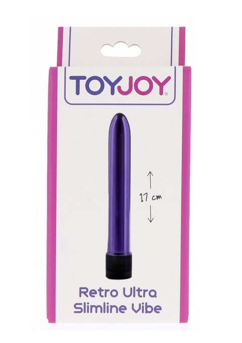 Retro Ultra Slimline Vibe Purple ToyJoy