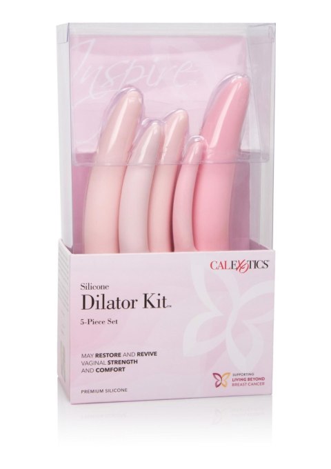 Silicone Dilator 5pcs Set Pink Calexotics