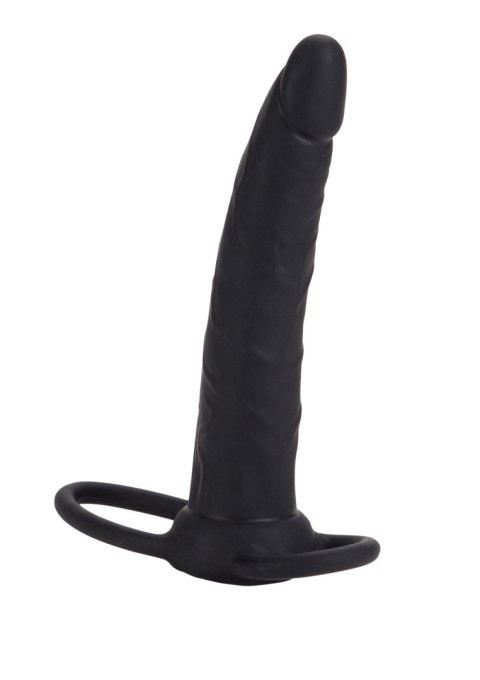 Silicone Dual Penetrator Black Calexotics